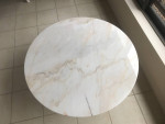 Marble coffee table