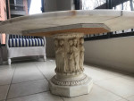 Marble coffee table