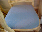 (4) SIDE CHAIRS .. ARMLESS .. NO TABLE .. ESTATE SALE ..