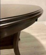 round wooden table