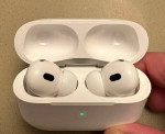 Original OEM Apple AirPods Pro 2nd Generation with MagSafe Wireless Charging Cas