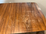 Dining Set (1 extendable wooden table, 5 stackable chairs)