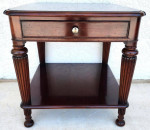 Baker Mahogany Side End Table