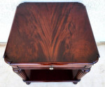 Baker Mahogany Side End Table