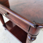 Baker Mahogany Side End Table