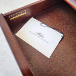 Baker Mahogany Side End Table