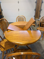 Golden Oak Dining Table