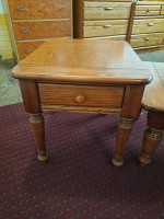 HAMMARY COFFEE AND END TABLE $50