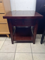 END TABLE W/ DRAWER $35