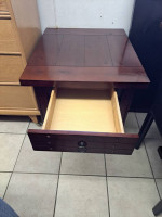 END TABLE W/ DRAWER $35