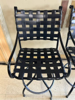Neille Olson Mosaic Round Bistro Table and 2 Pub Chairs