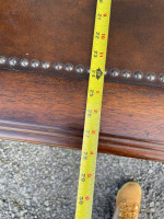 ONE solid wood end table w/ drawer!