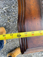 ONE solid wood end table w/ drawer!