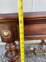 ONE solid wood end table w/ drawer!