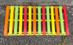Colorful wood bench / coffee table / plant table / etc.