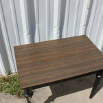 Small Black Painted Coffee Table