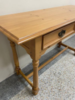 Broyhill Wood 2-Drawer Sofa Console Hall Table w/ Runner
