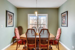 Dining table with 8 chairs