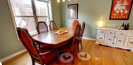 Dining table with 8 chairs