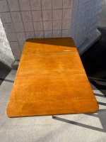 Drop-leaf Wood Dining Table