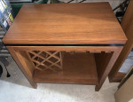 Wood wine rack / bar table!