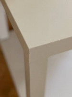 IKEA Gloss White 2-Tier Side Table