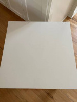 IKEA Gloss White 2-Tier Side Table
