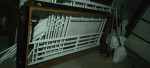 7feet×3feet glass dining table(10-12 person)