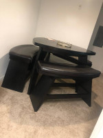 High Top Black Table