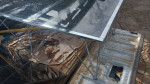 coffee table glass n metal 53 x 28 n 17 inch tall. c my other items