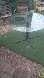 table 45 inch glass . also have other glass sizes.   c my other items