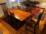Superb finish pine table