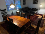 Superb finish pine table