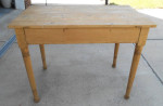 Authentic Rustic Handmade from Czechoslovakia - Farmhouse Table, desk