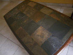 Coffee table, corner table, Dining table and chairs