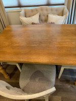 Heavy all wood table