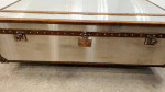 RH Restoration Hardware Mayfair Steamer Trunk Coffee Table