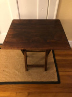 Coffee table lamps side tables dog crate chairs