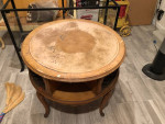 32"Diameter x 28"H French Provincial Round Table