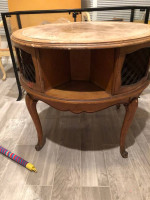 32"Diameter x 28"H French Provincial Round Table
