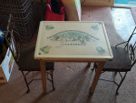table and chairs childs 1950s