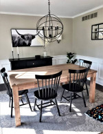 New Farmhouse Table Set with Chairs