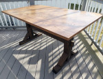 Oak Farmhouse Dining Table