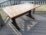 Oak Farmhouse Dining Table