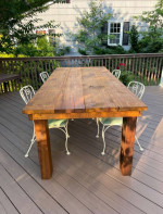 Custom Farm Dining Table