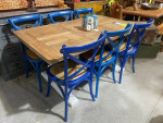 NEW Coastal Dining Table to Seat 6 - Rustic Farmhouse BEAUTIFUL SALE