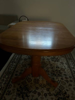 SUPERB OAK DINING TABLE