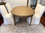 Restoration Hardware Wood Dining Table