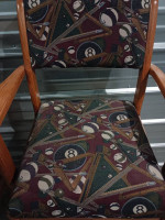 Billiards pool table spectator chairs