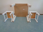 IKEA Three-Piece Wood Children’s Table and Chair Set